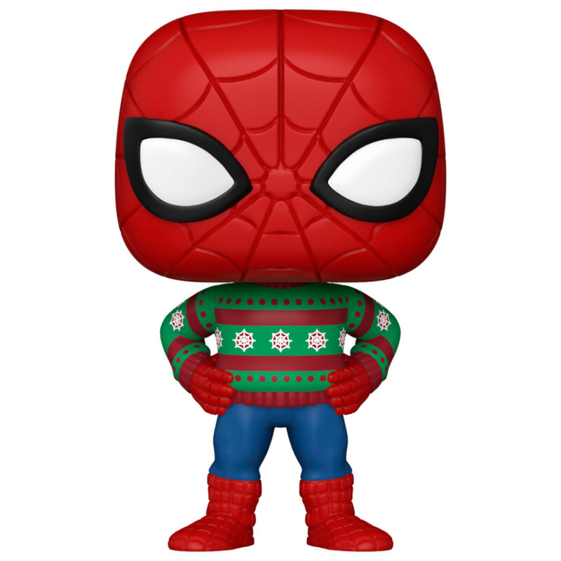 Marvel Holiday Spiderman POP Figure