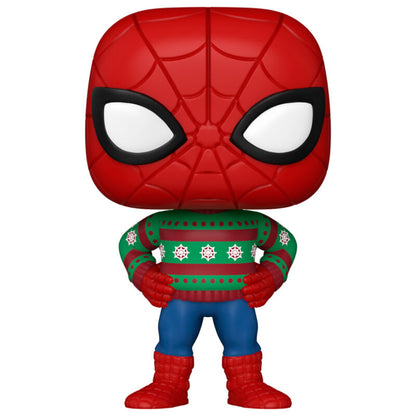 Marvel Holiday Spiderman POP Figure