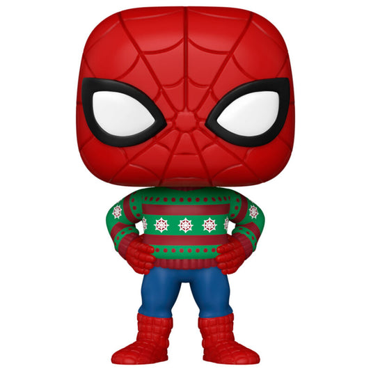Marvel Holiday Spiderman POP Figur