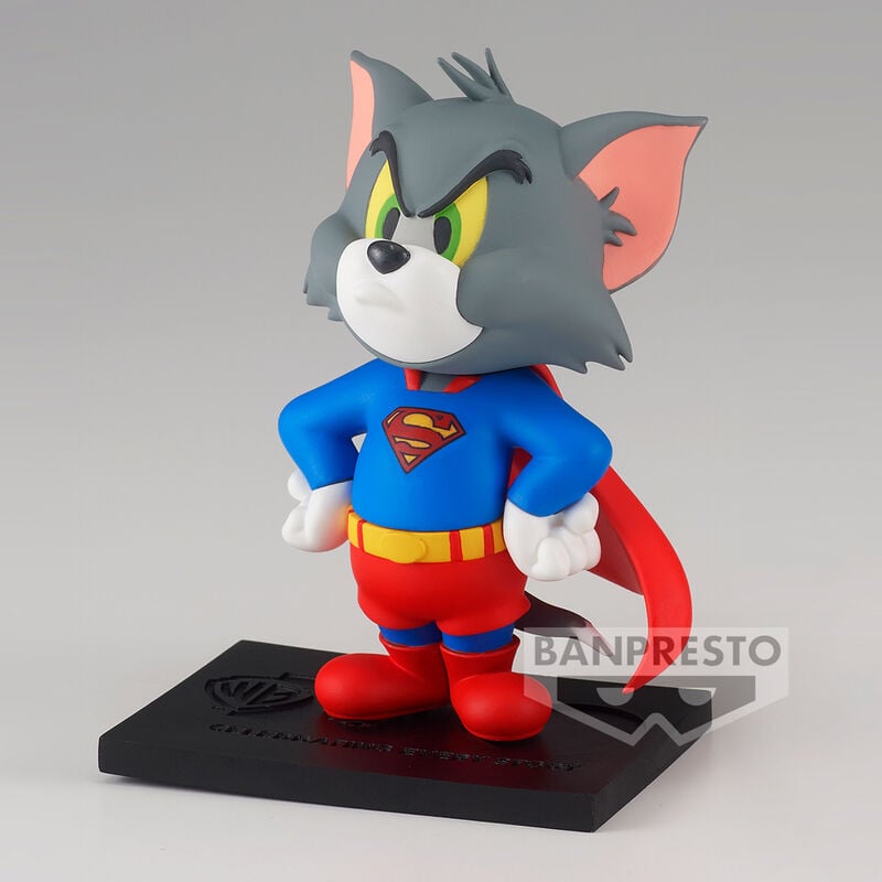 Figure Tom as Superman 100th Anniversary Warner Bross Tom and Jerry 8cm