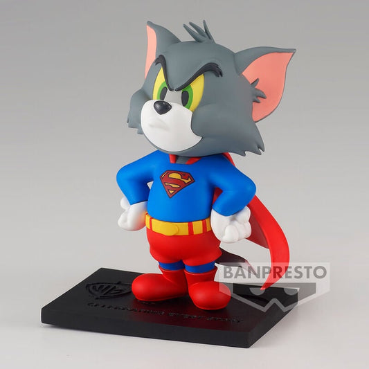 Figure Tom as Superman 100th Anniversary Warner Bross Tom and Jerry 8cm