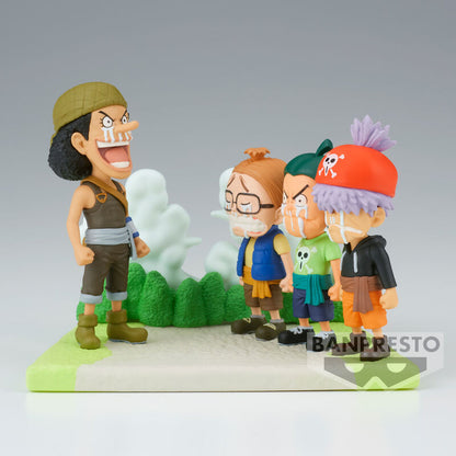 usopp pirates log stories one piece figure 7cm