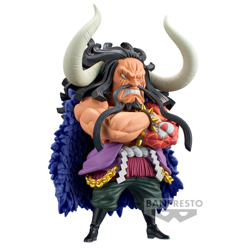 figure kaido of the beast mega world collectable one piece 13cm