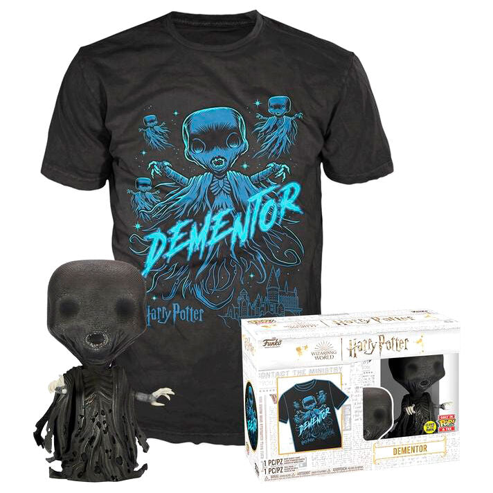 pop figure set & harry potter dementor tee