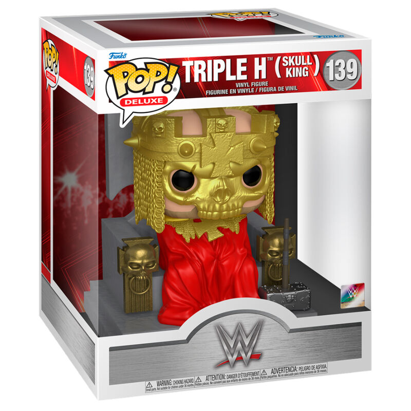 wwe triple h skull king pop deluxe figure
