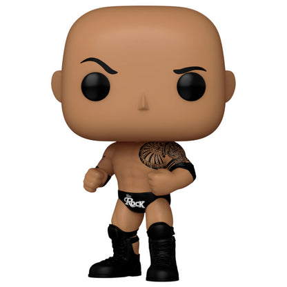 wwe the rock pop figure