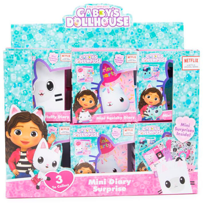 gabby's dollhouse mini diary assortment