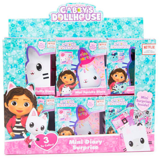 gabby's dollhouse mini diary assortment