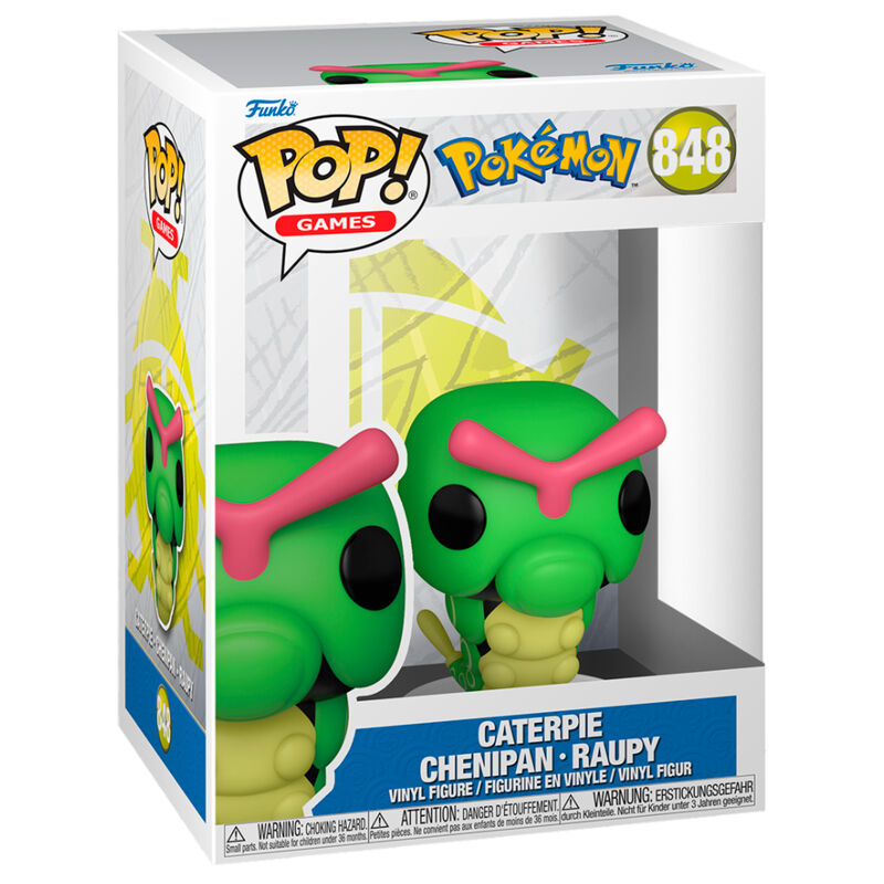 pokemon caterpie pop figure