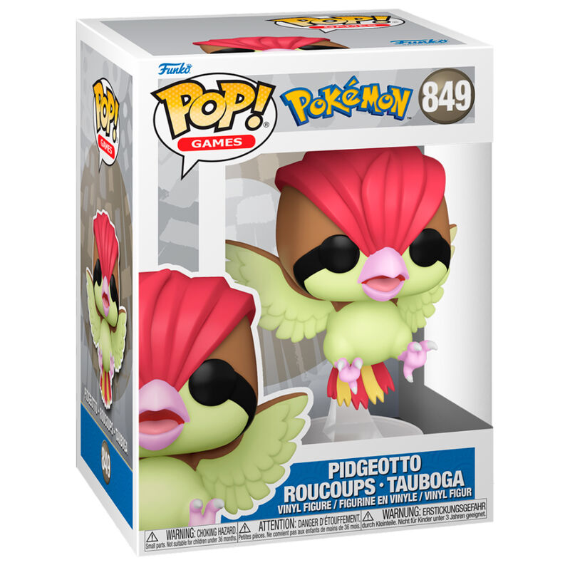 pokemon pop figure pidgeotto