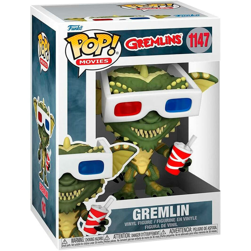 pop figure gremlins gremlin with 3d glasses