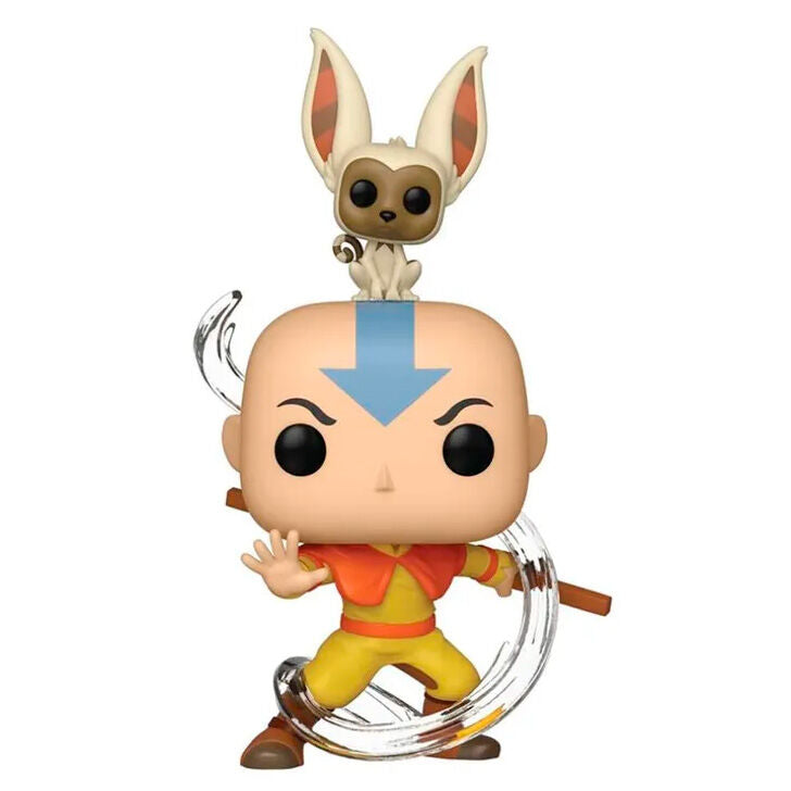 Avatar: The Last Airbender  Aang con Momo  Statuetta POP
