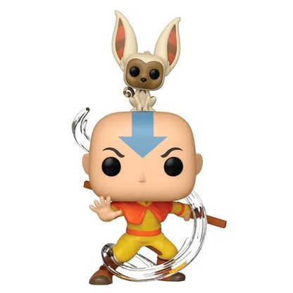 Avatar: The Last Airbender  Aang con Momo  Statuetta POP