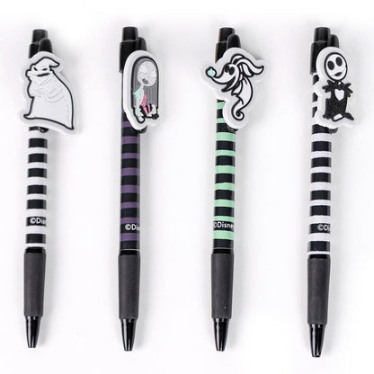 Plaquette thermoformée de 4 stylos Disney L'Étrange Noël de Monsieur Jack