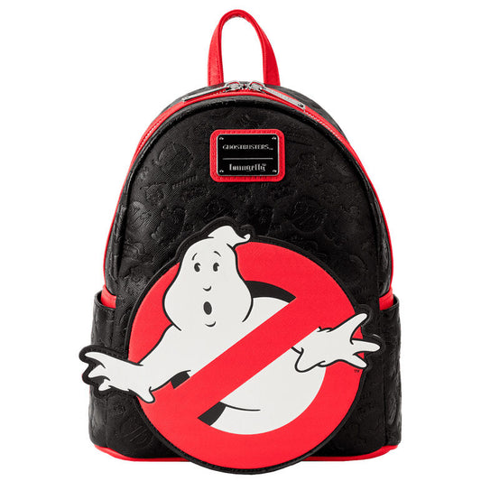 logo glow ghostbusters loungefly backpack 26cm
