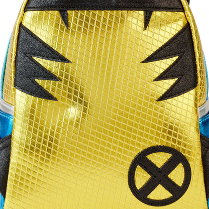 Metallic Wolverine X Men Marvel Loungefly Rucksack 26 cm