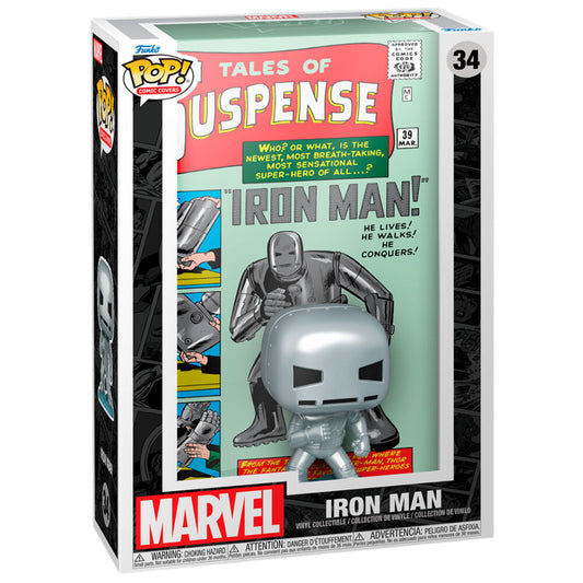 Figurka POP w okładce komiksu Marvel Tales of Suspense Iron Man