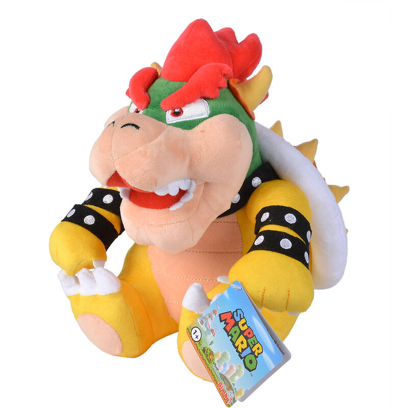 bowser super mario bros plush 30cm