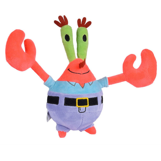 spongebob mr krabs plush toy 20cm