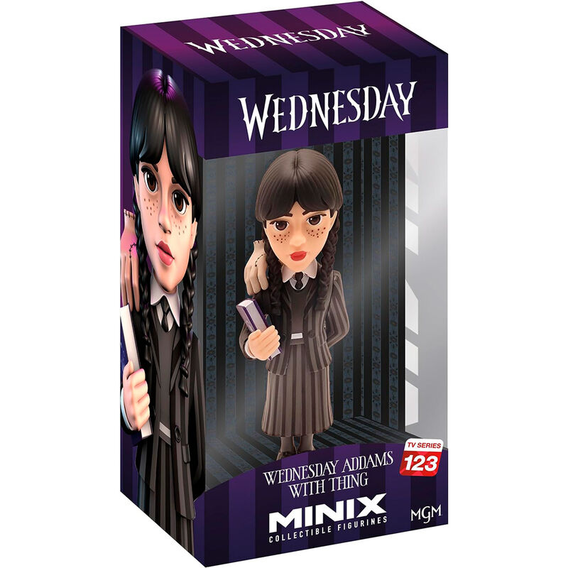 Minix Wednesday und Thing Figur 12cm