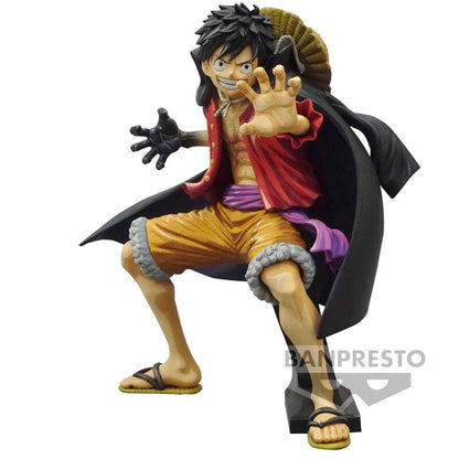 figure monkey d luffy wanokuni ii king of artist one piece 20cm