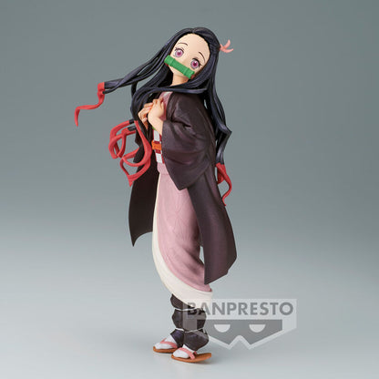Figure Nezuko Kamado Special Color Glitter & Glamors Demon Slayer Kimetsu no Yaiba 22cm