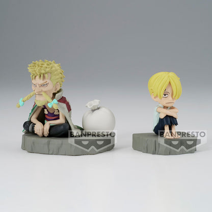 Sanji & Zeff Figure World Collectable Stories One Piece 6cm