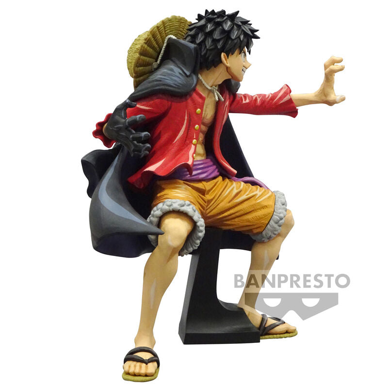 Action figure di Monkey D Luffy Wanokuni II Re degli Artisti di One Piece 20 cm