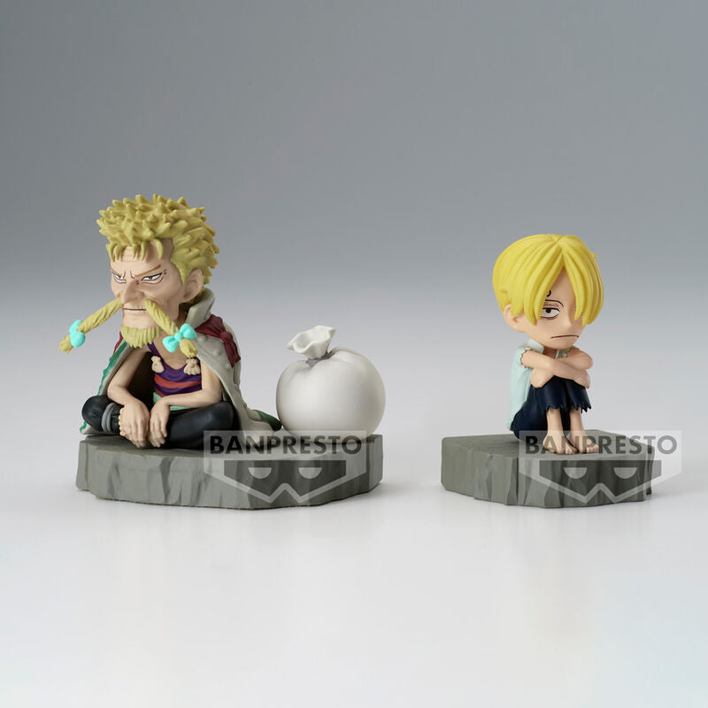 Sanji & Zeff Figure World Collectable Stories One Piece 6cm