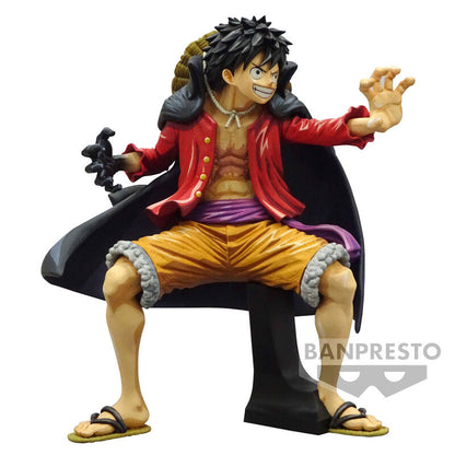 Action figure di Monkey D Luffy Wanokuni II Re degli Artisti di One Piece 20 cm