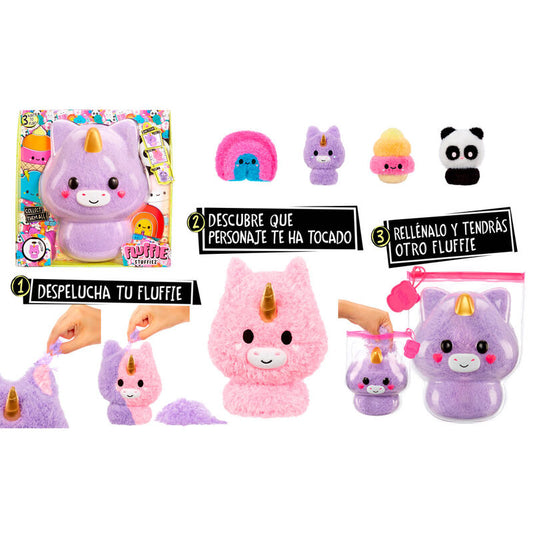 fluffie stuffiez plush toy 40cm assorted