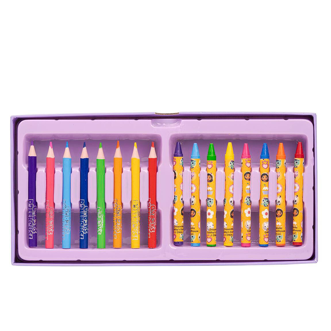 Gabby's Dollhouse Colorable Stationery Case