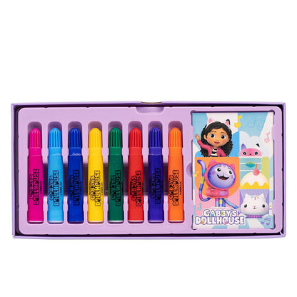Gabby's Dollhouse Colorable Stationery Case