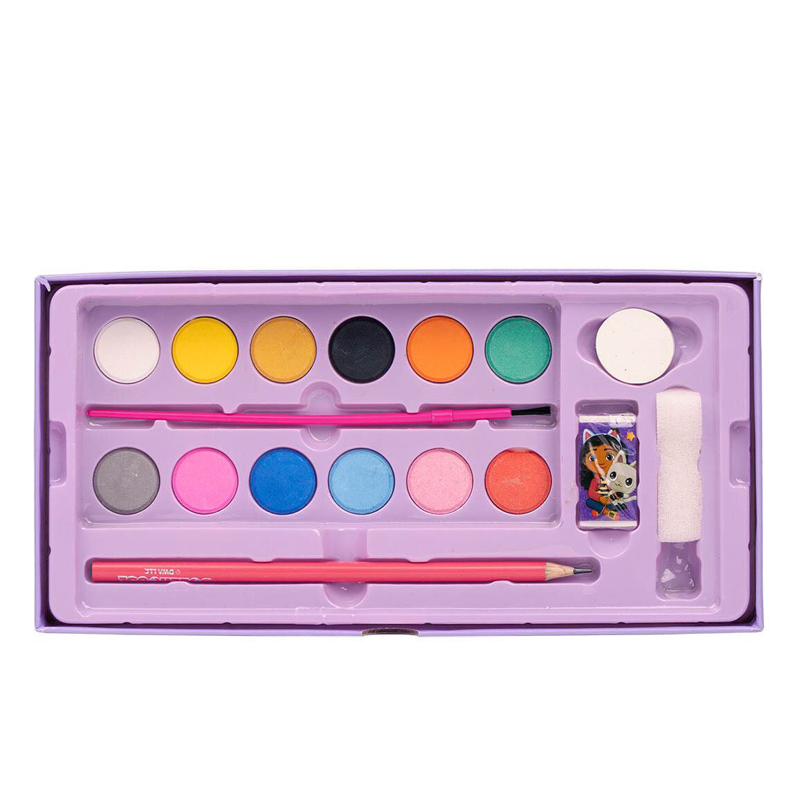 Gabby's Dollhouse Colorable Stationery Case