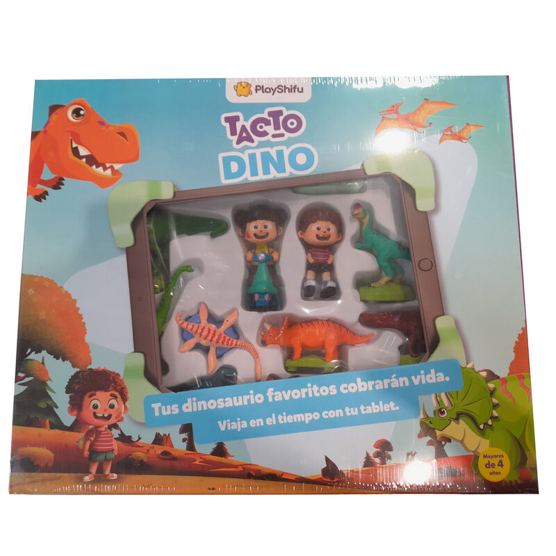 interactive dino touch game playshifu spanish