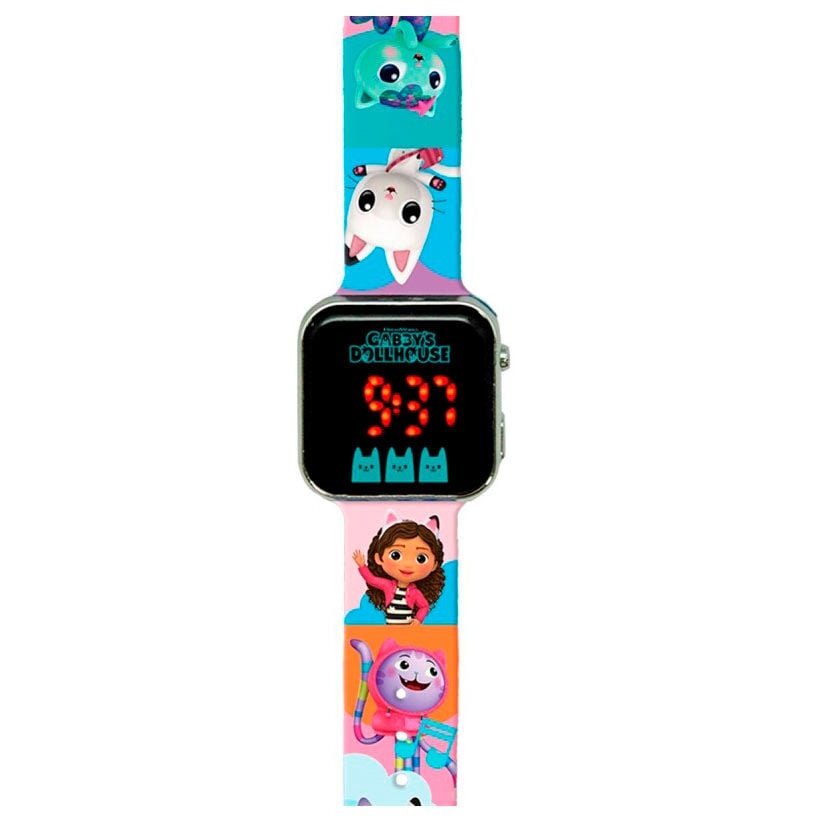Gabby's Dollhouse LED Clock