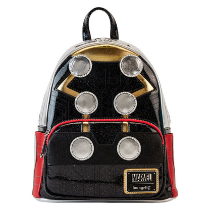 Mochila Loungefly de Thor metálico de Marvel de 26 cm