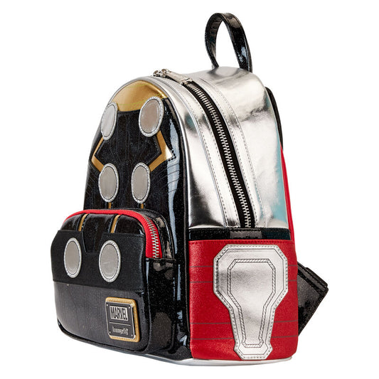 metallic thor marvel loungefly backpack 26cm