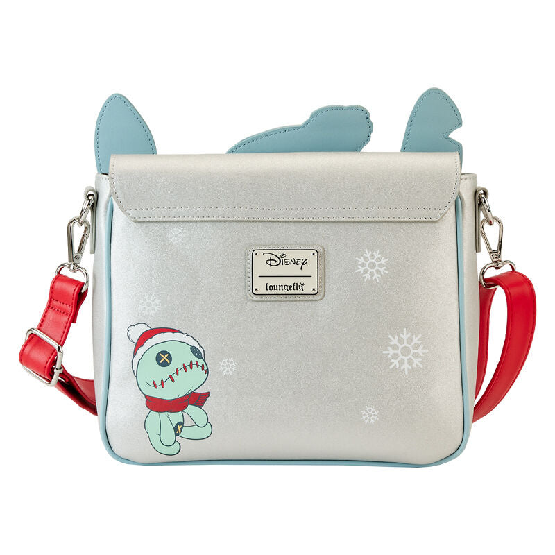 Disney Loungefly Holiday Stitch Glitzertasche