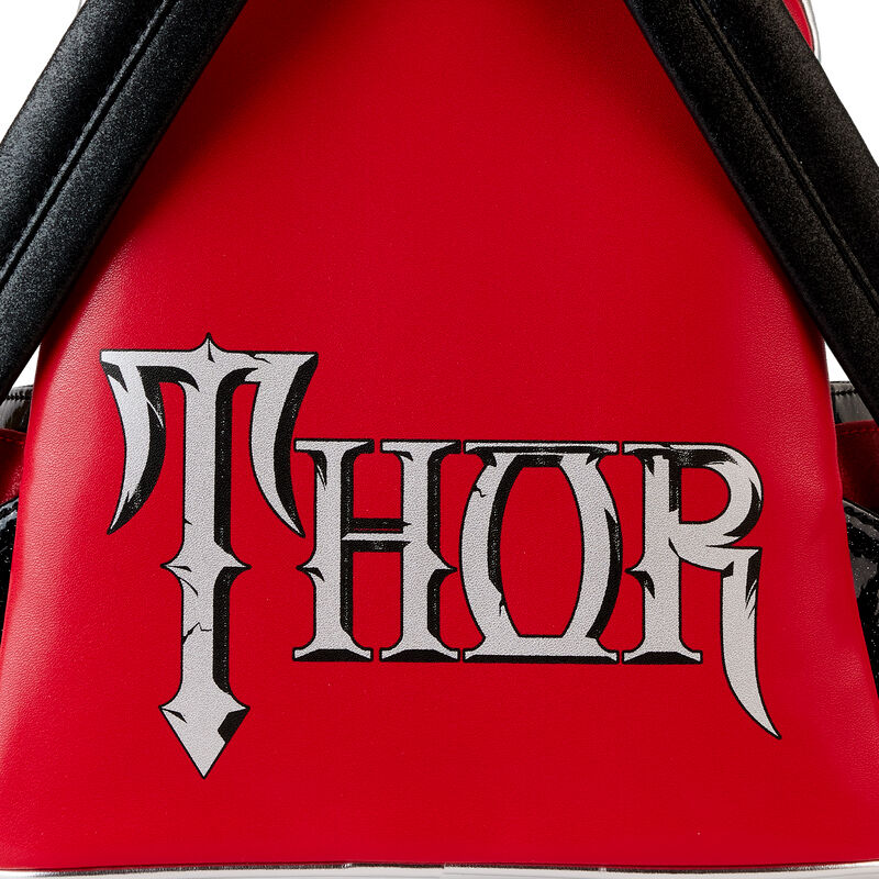 Mochila Loungefly de Thor metálico de Marvel de 26 cm