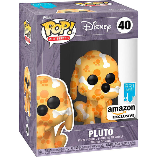 disney pop  pluto artist figure  exclusive box