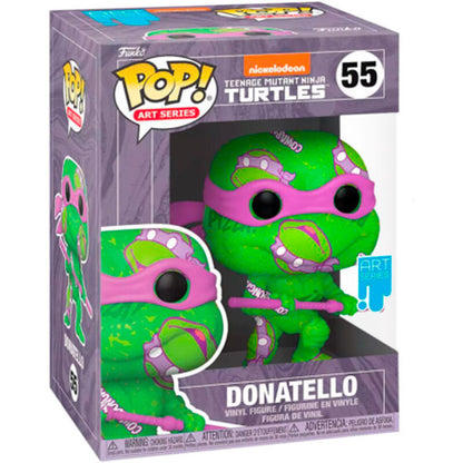pop figure teenage mutant ninja turtles donatello artist  exclusive case