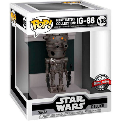 Deluxe POP Figure Star Wars Bounty Hunters IG 88 Exclusive