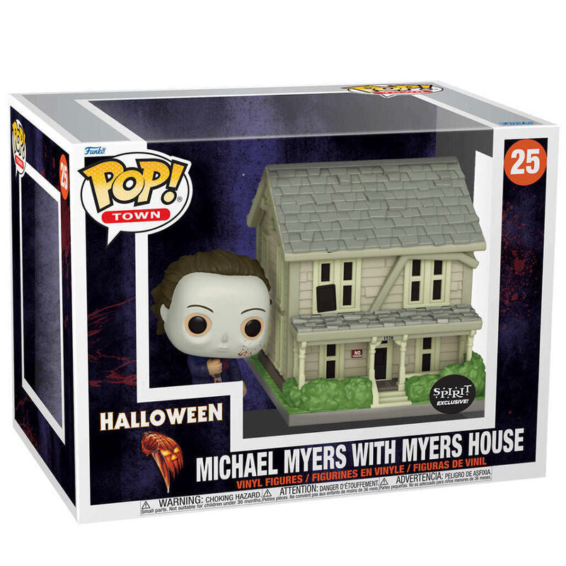 pop figure halloween michael myers with myers house exclusive