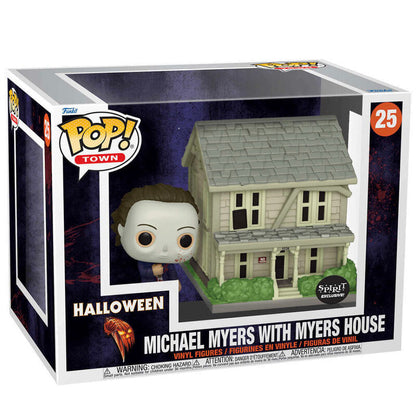 pop figure halloween michael myers with myers house exclusive