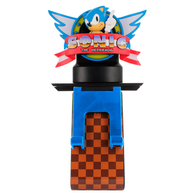 cable guy ikon support holder classic sonic  sonic the hedgehog 20cm