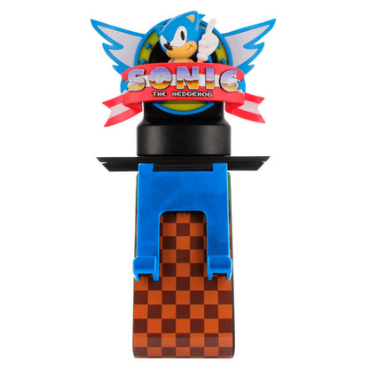 cable guy ikon support holder classic sonic  sonic the hedgehog 20cm