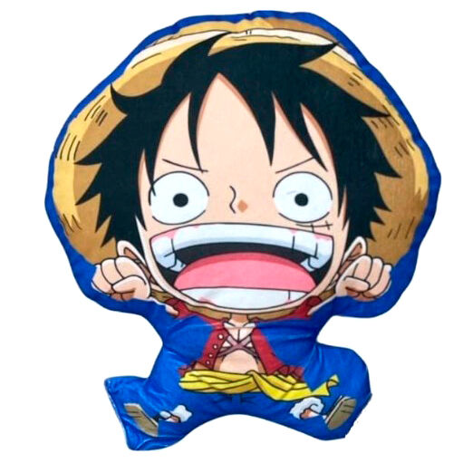 3d d luffy one piece cushion 35cm