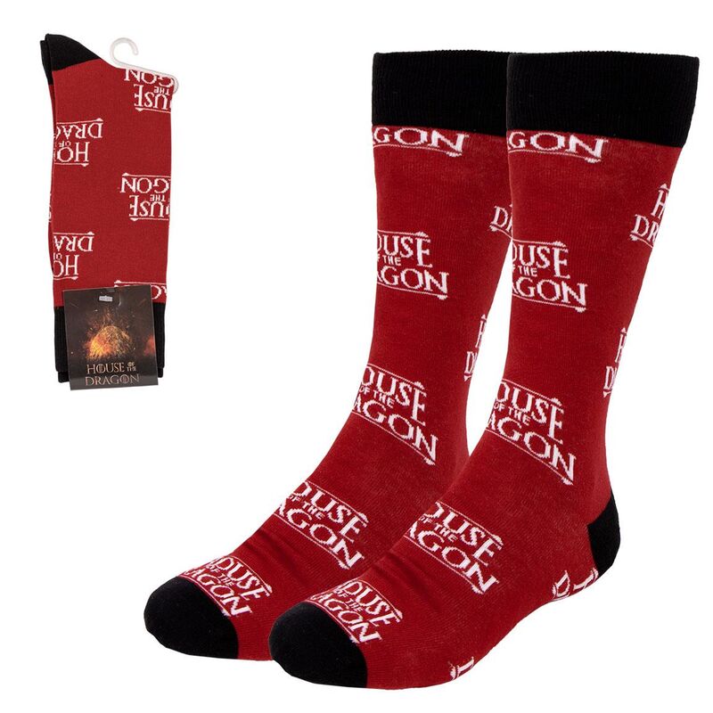Dragon House adult socks