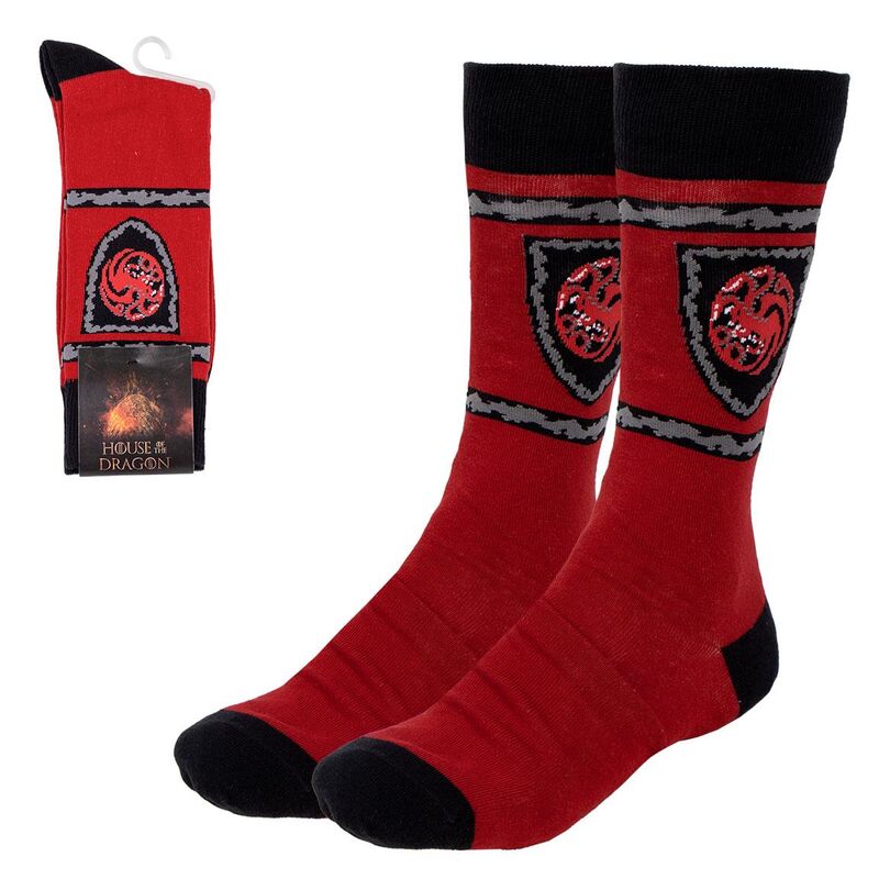 Dragon House adult socks